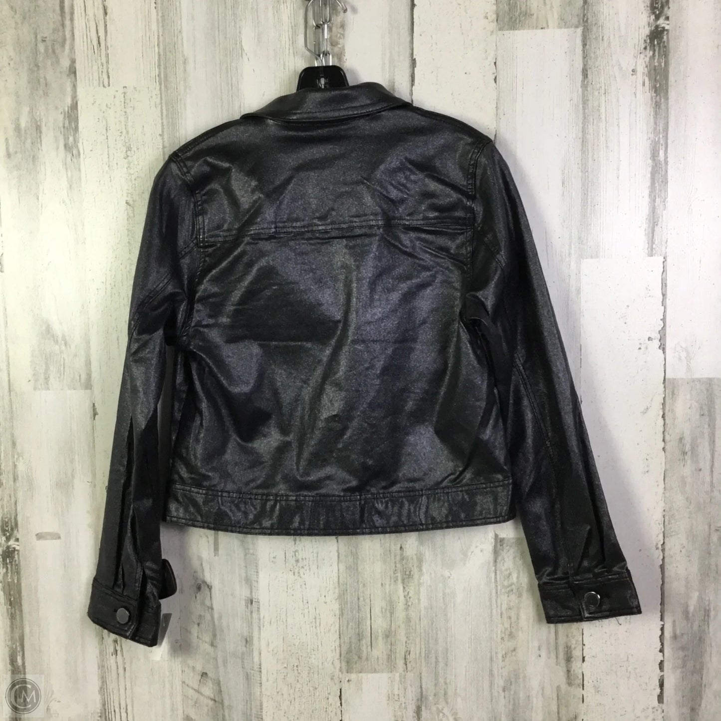 Jacket Denim By Cmc In Black, Size: M