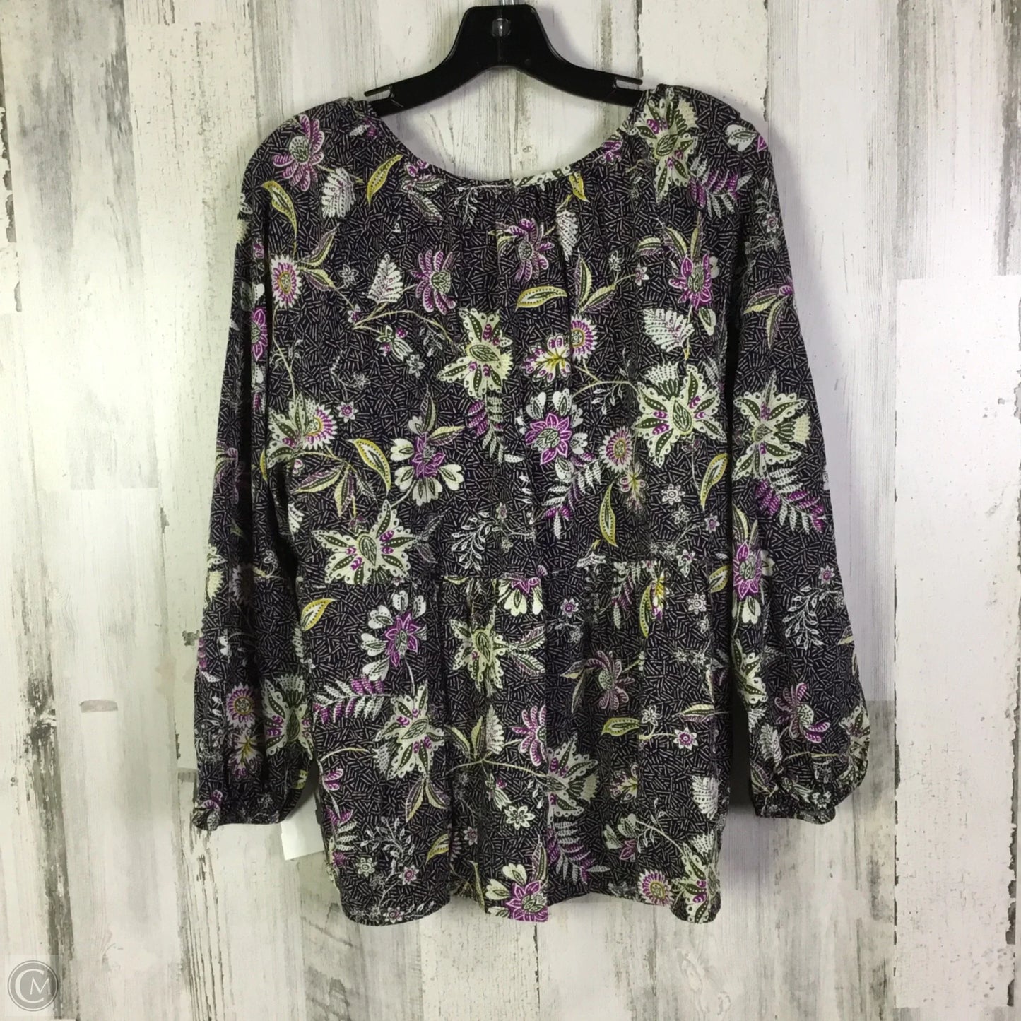 Top Long Sleeve By Old Navy In Navy, Size: Xl