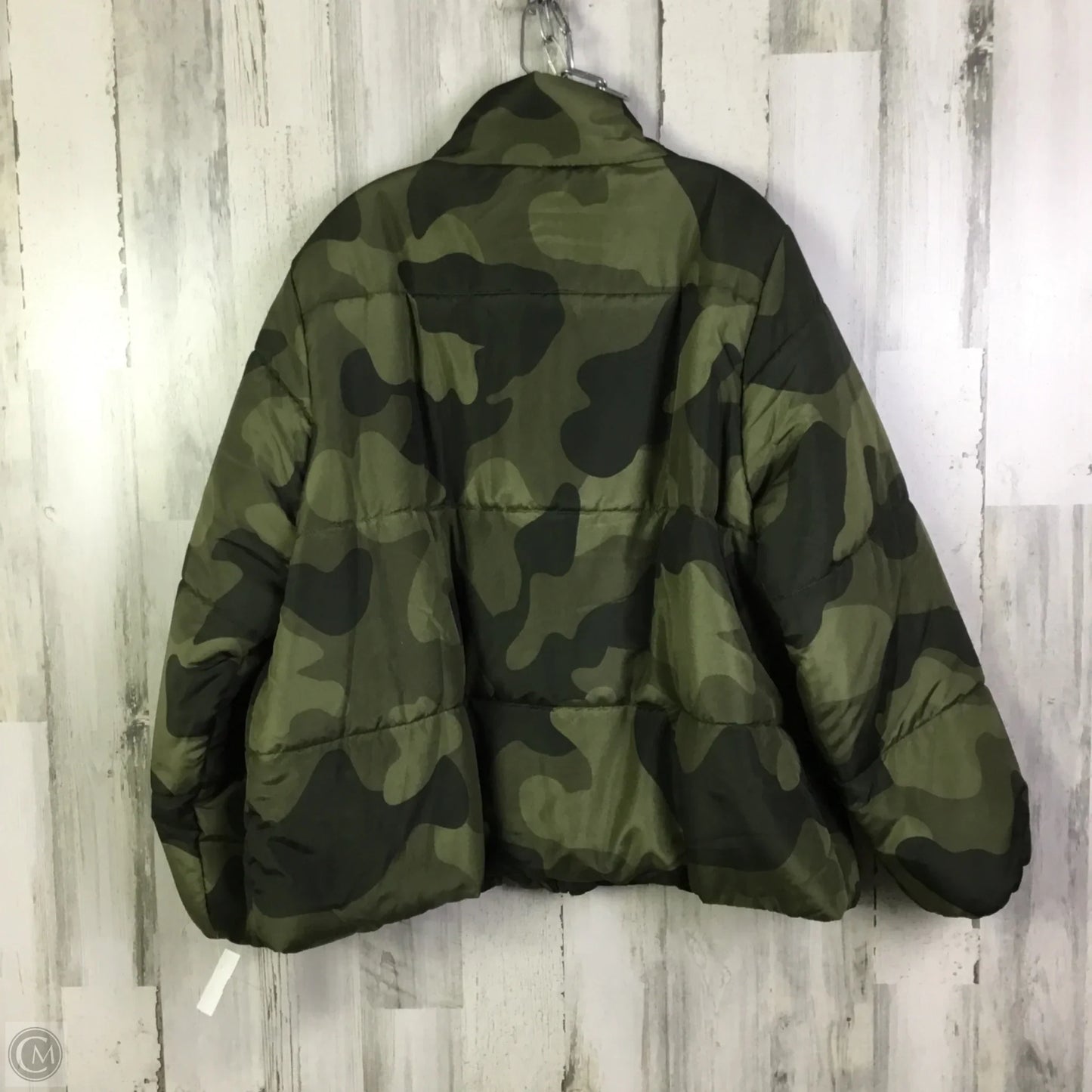 Jacket Puffer & Quilted By Mudpie In Green, Size: Xl