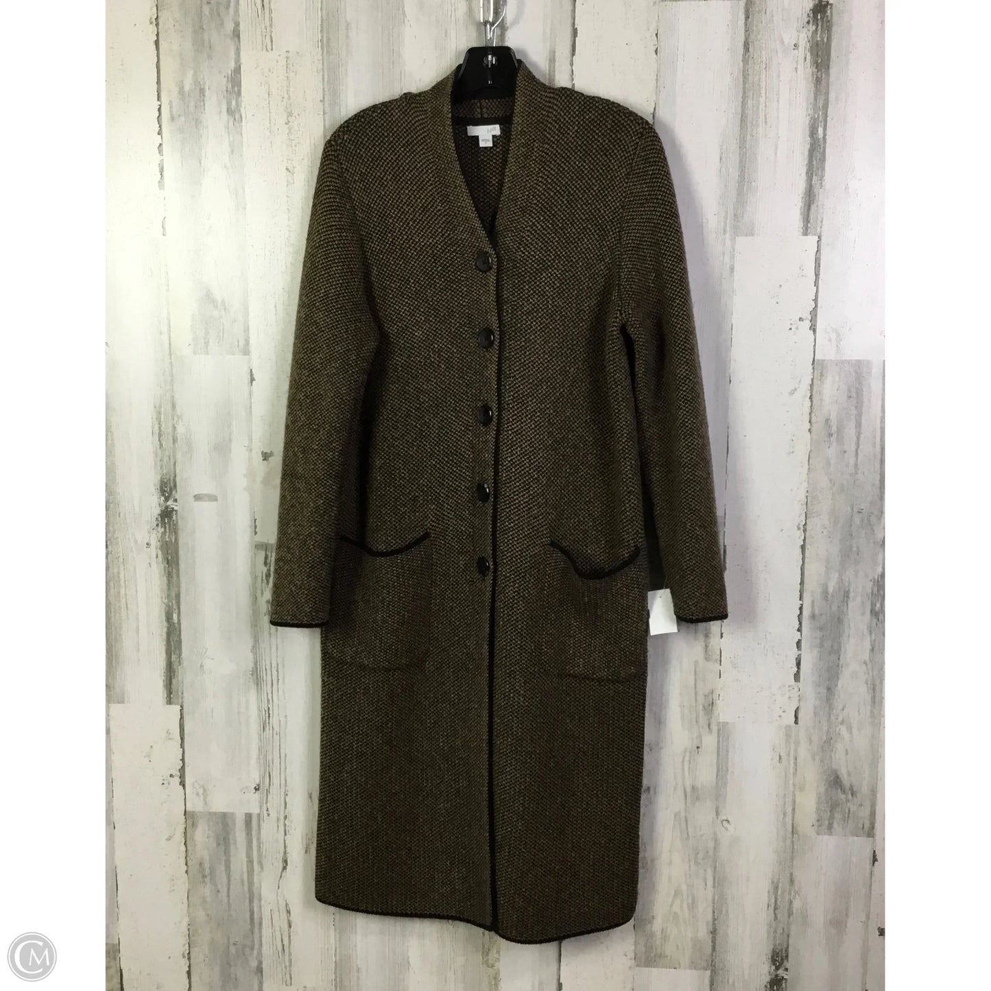 Sweater Cardigan By J. Jill In Brown, Size: S