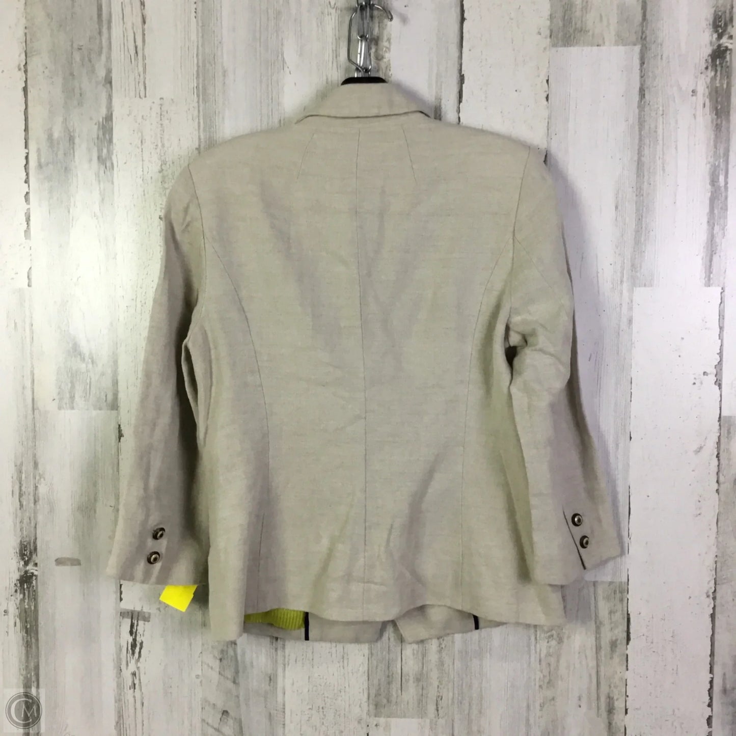 Blazer By Anthropologie In Cream, Size: M