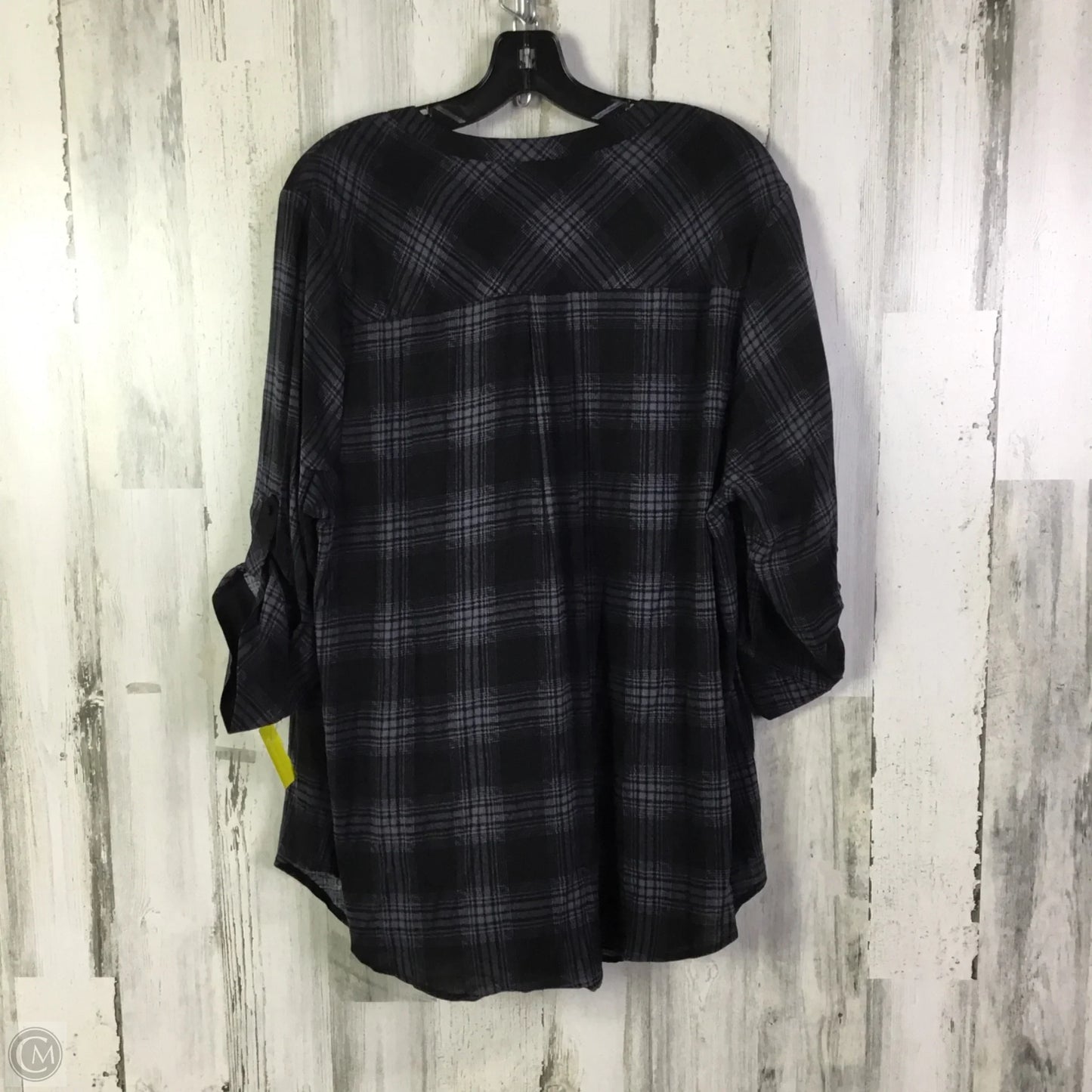 Top Long Sleeve By Torrid In Blue, Size: 1x