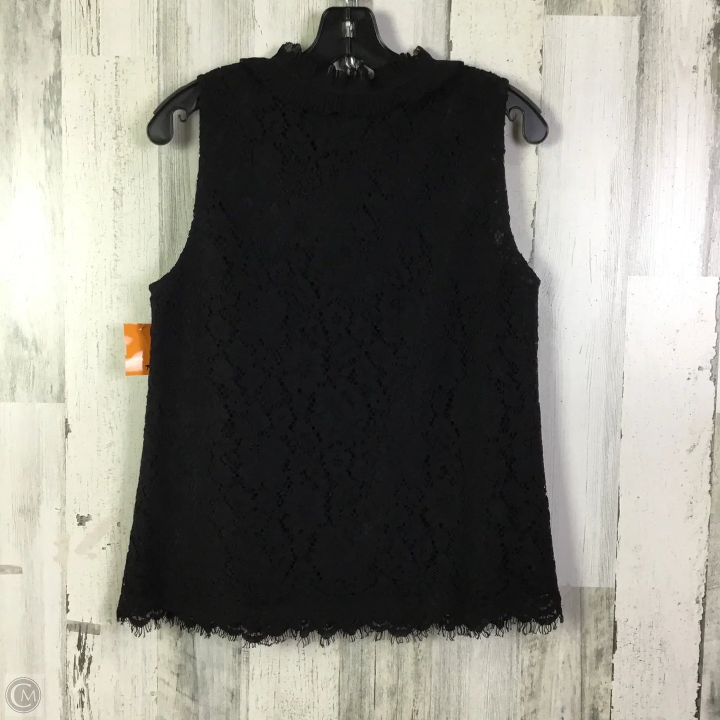 Blouse Sleeveless By J. Crew In Black, Size: M