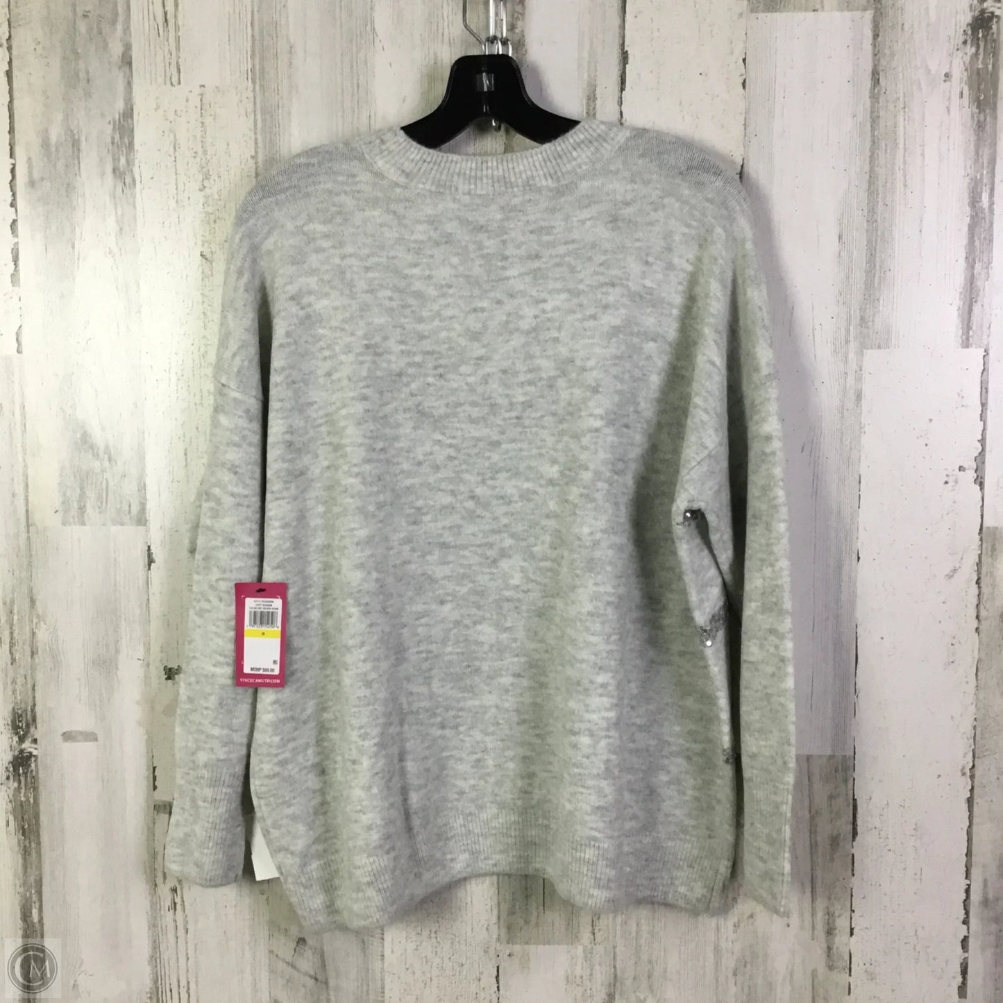 Sweater By Vince Camuto In Grey, Size: M