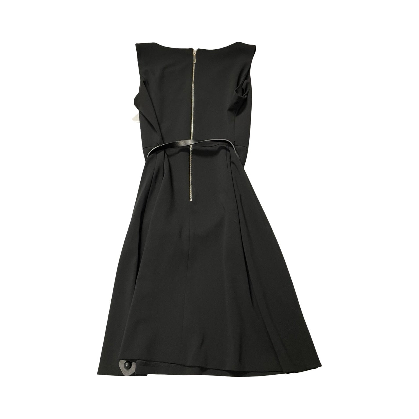 Dress Casual Midi By Calvin Klein In Black, Size:14