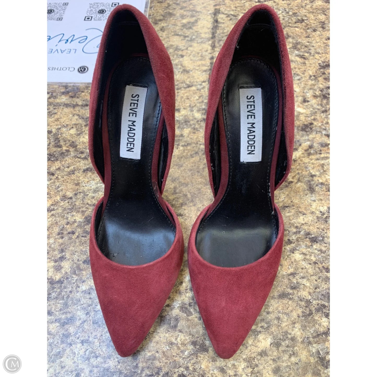 Shoes Heels Stiletto By Steve Madden In Red, Size: 6.5