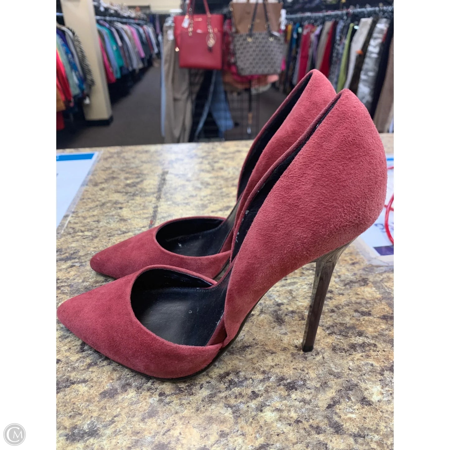 Shoes Heels Stiletto By Steve Madden In Red, Size: 6.5