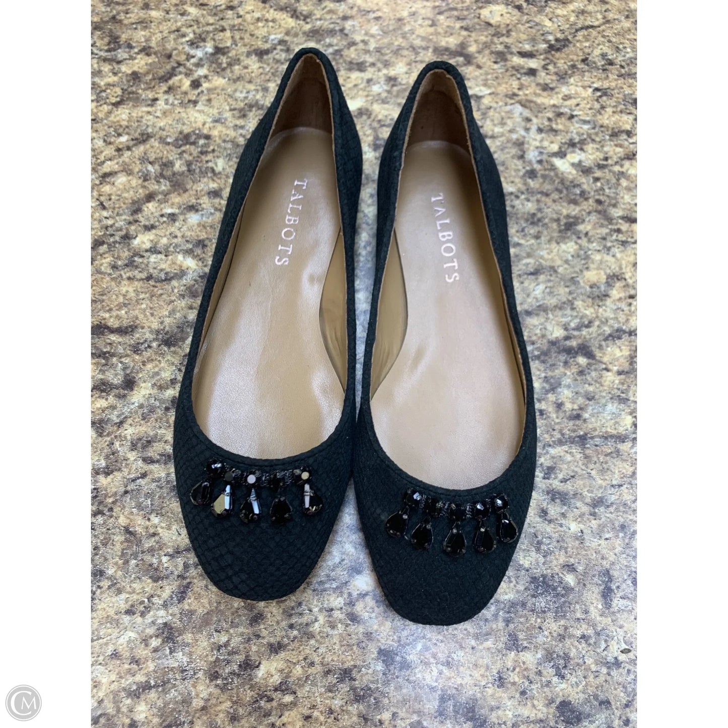 Shoes Flats By Talbots In Black, Size: 6