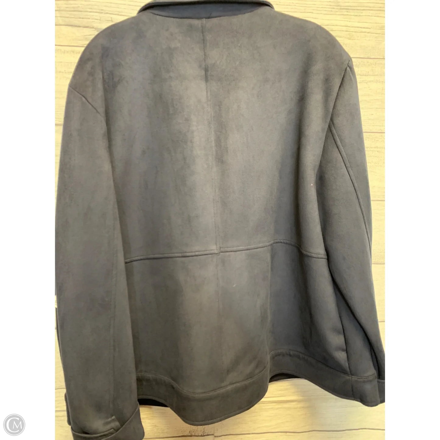 Jacket Other By Chicos In Navy, Size: 18