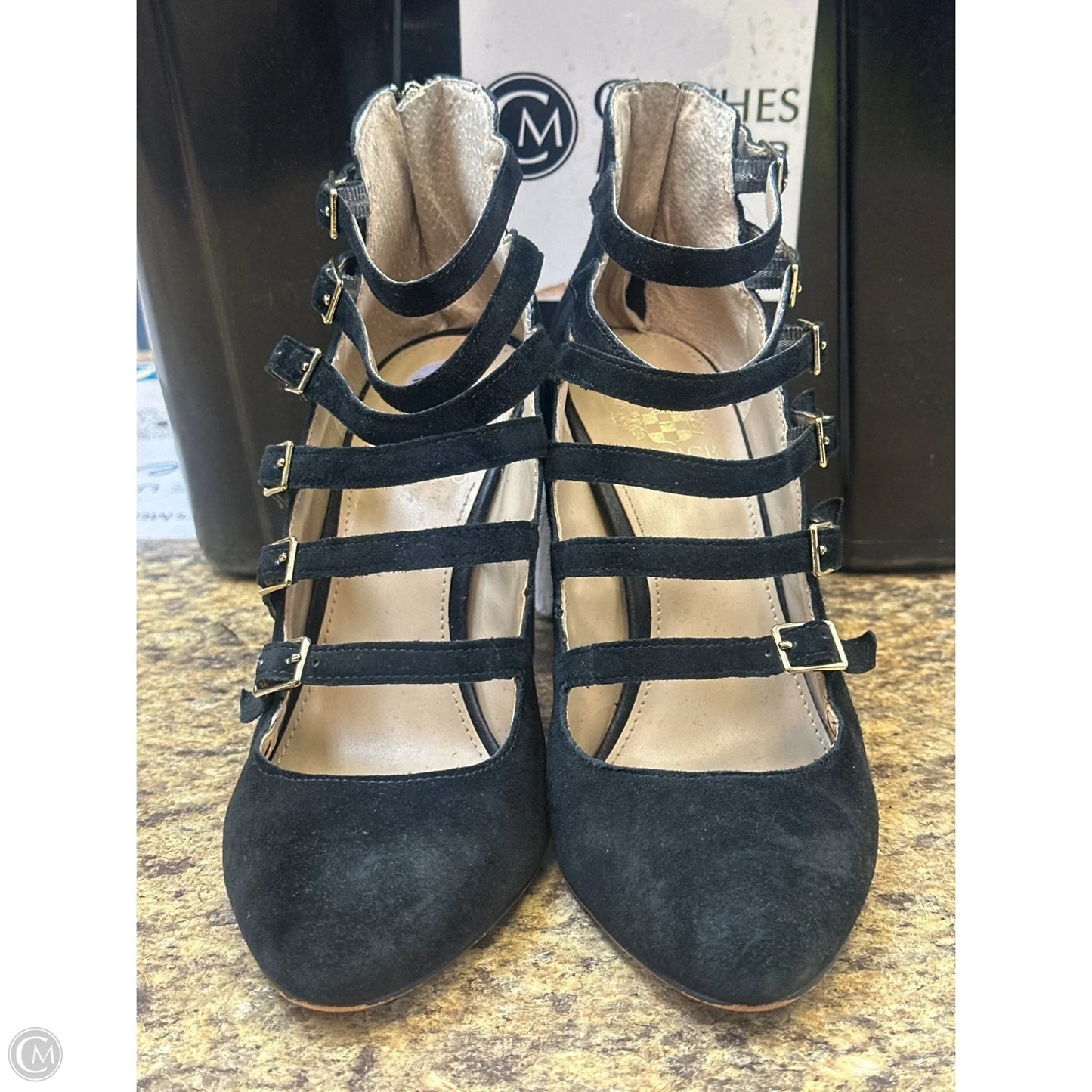 Shoes Heels Block By Vince Camuto In Black, Size: 8.5