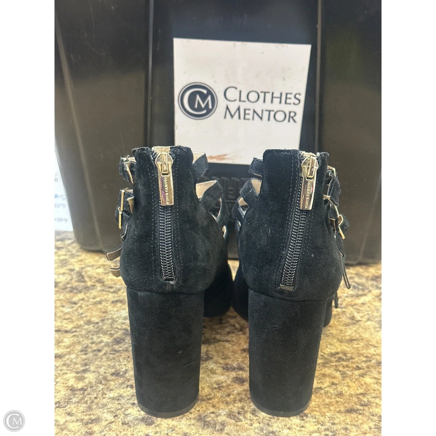 Shoes Heels Block By Vince Camuto In Black, Size: 8.5