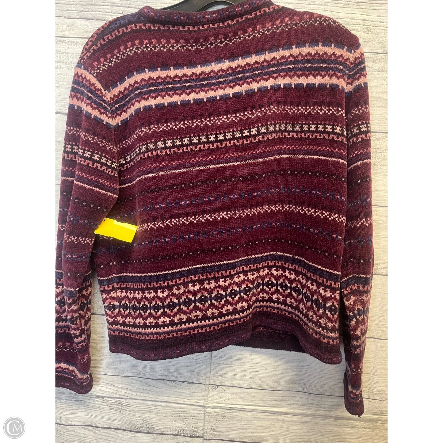 Cardigan By Dressbarn In Purple, Size: Sp