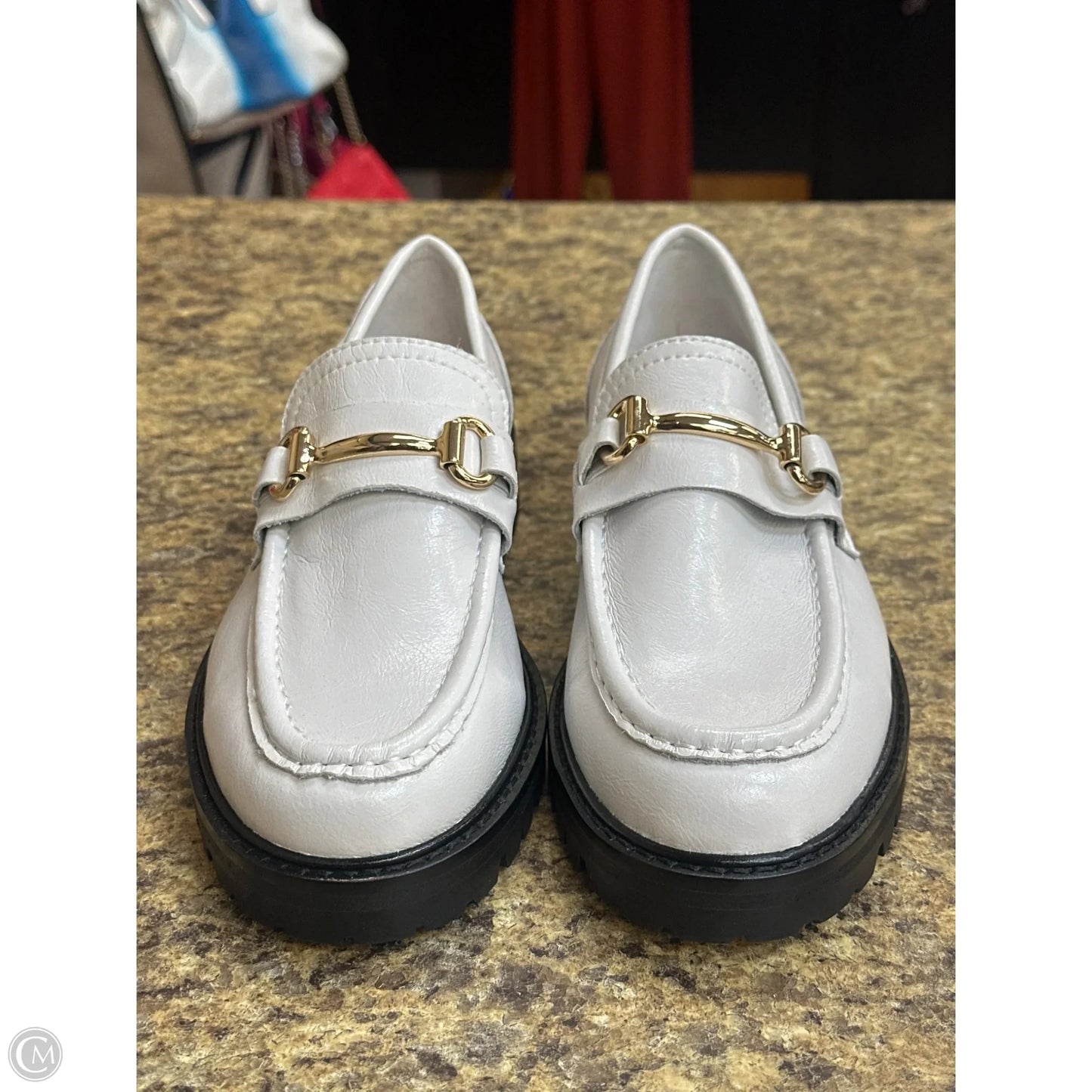 Shoes Flats By Steve Madden In White, Size: 8