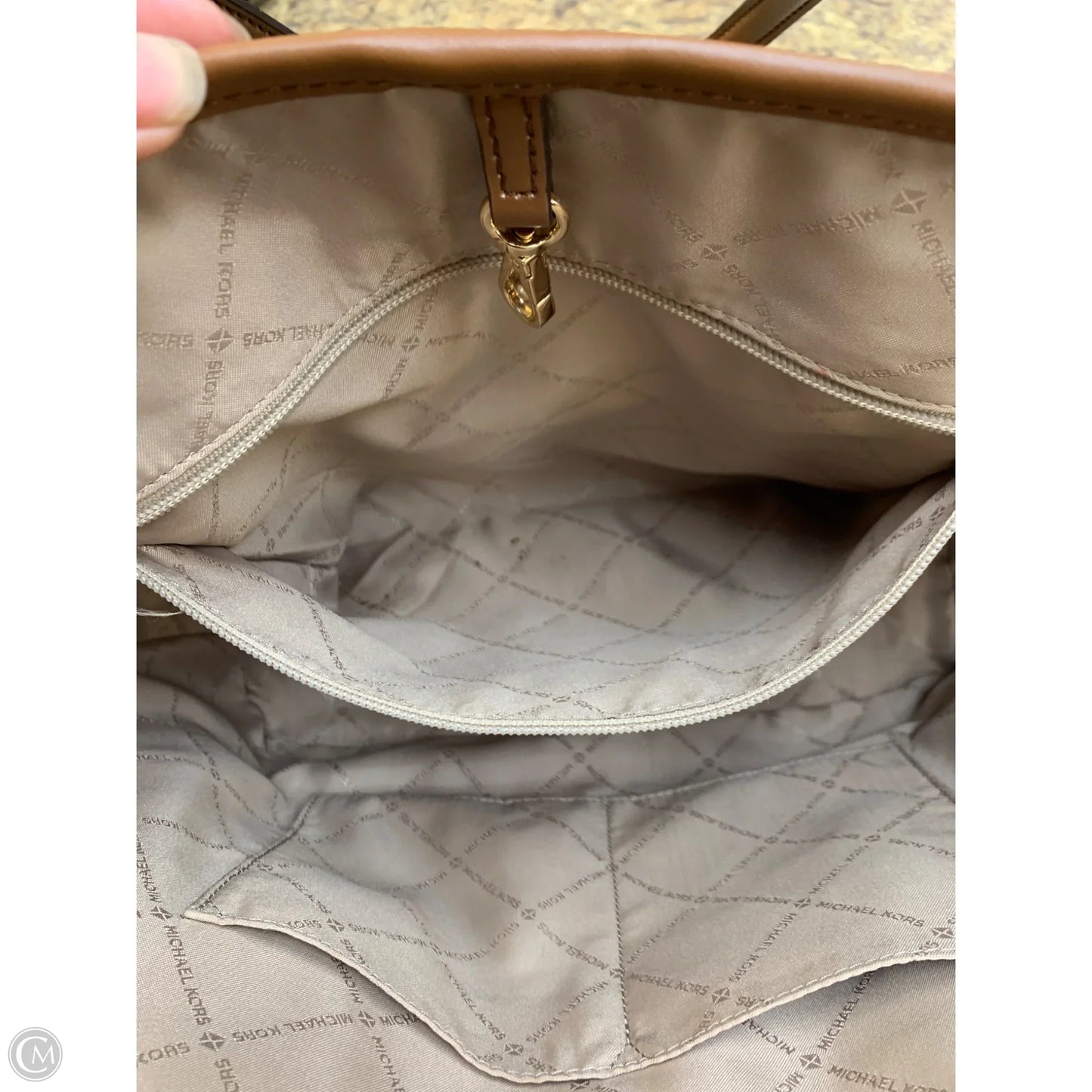 Handbag Designer By Michael Kors, Size: Medium