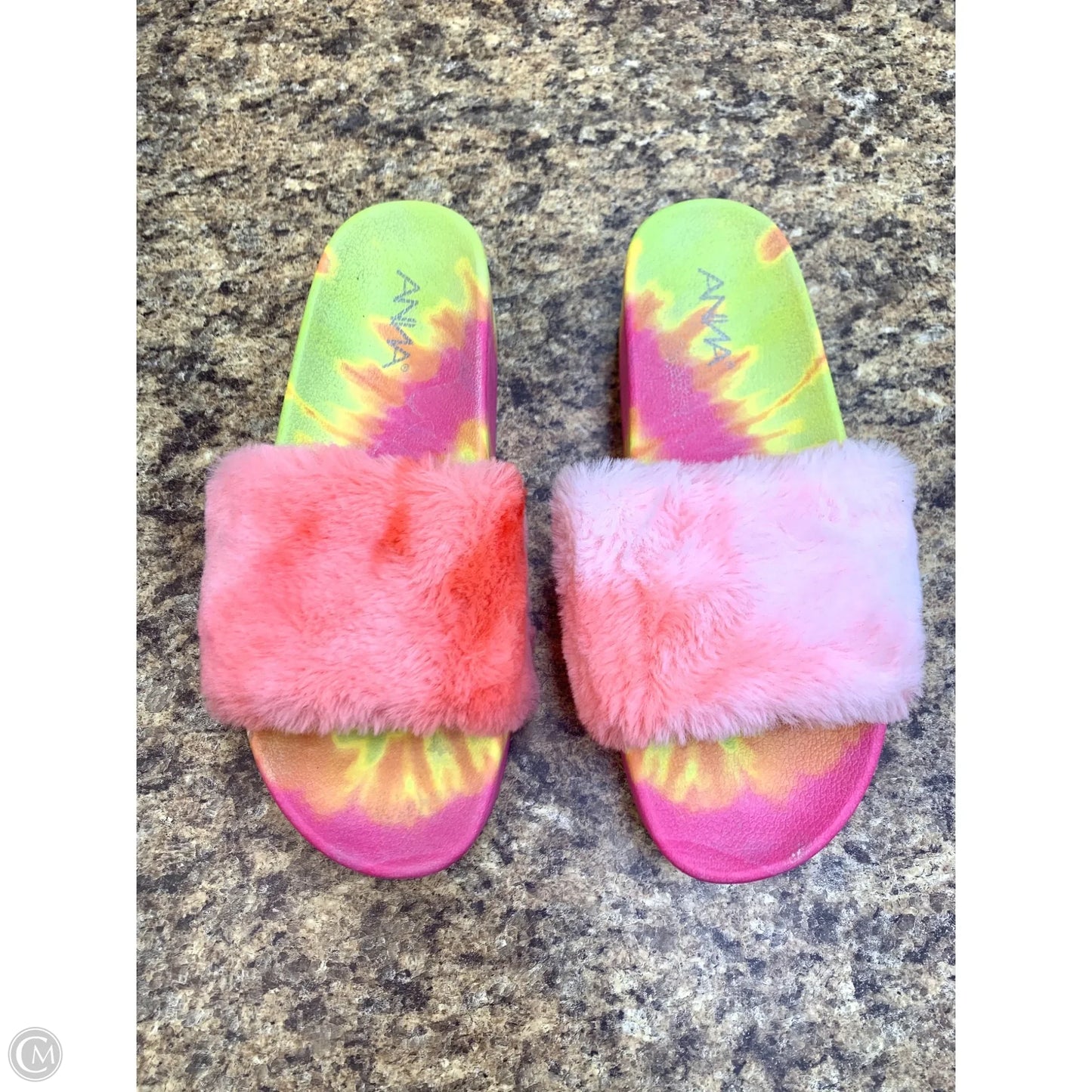Shoes Flats By Anna In Multi-colored, Size: 9