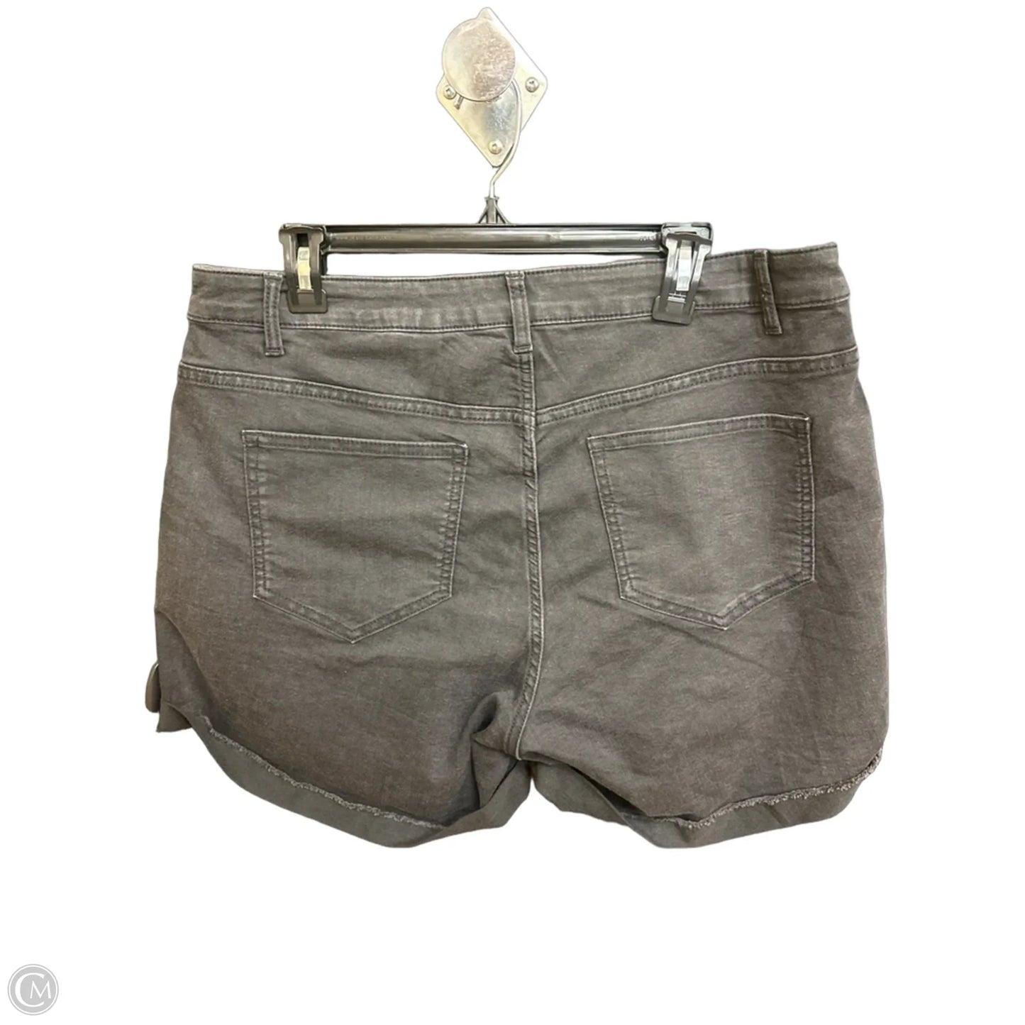 Shorts By H&m In Black, Size: 16