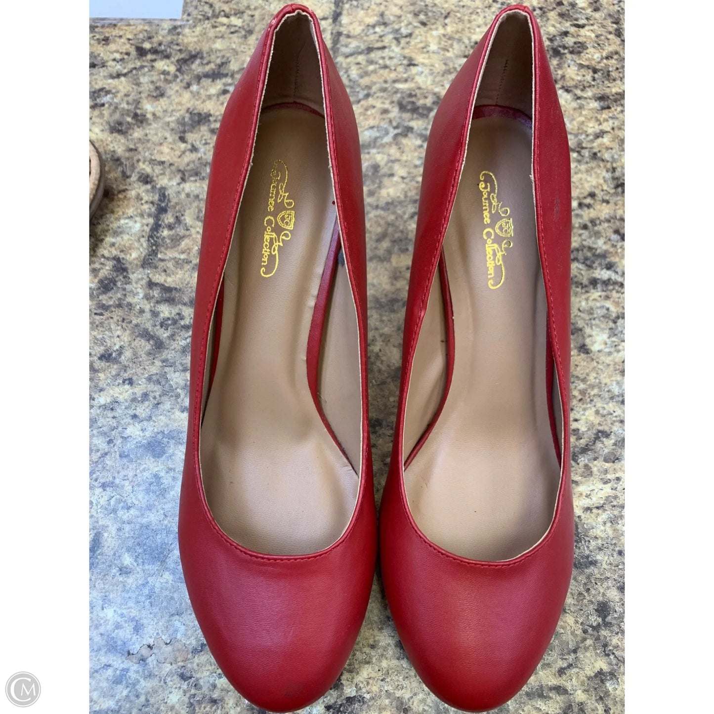 Shoes Heels Stiletto By Journee In Red, Size: 9
