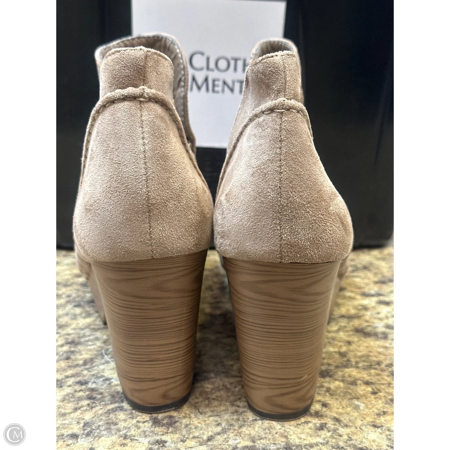 Boots Ankle Heels By Pierre Dumas In Brown, Size: 9