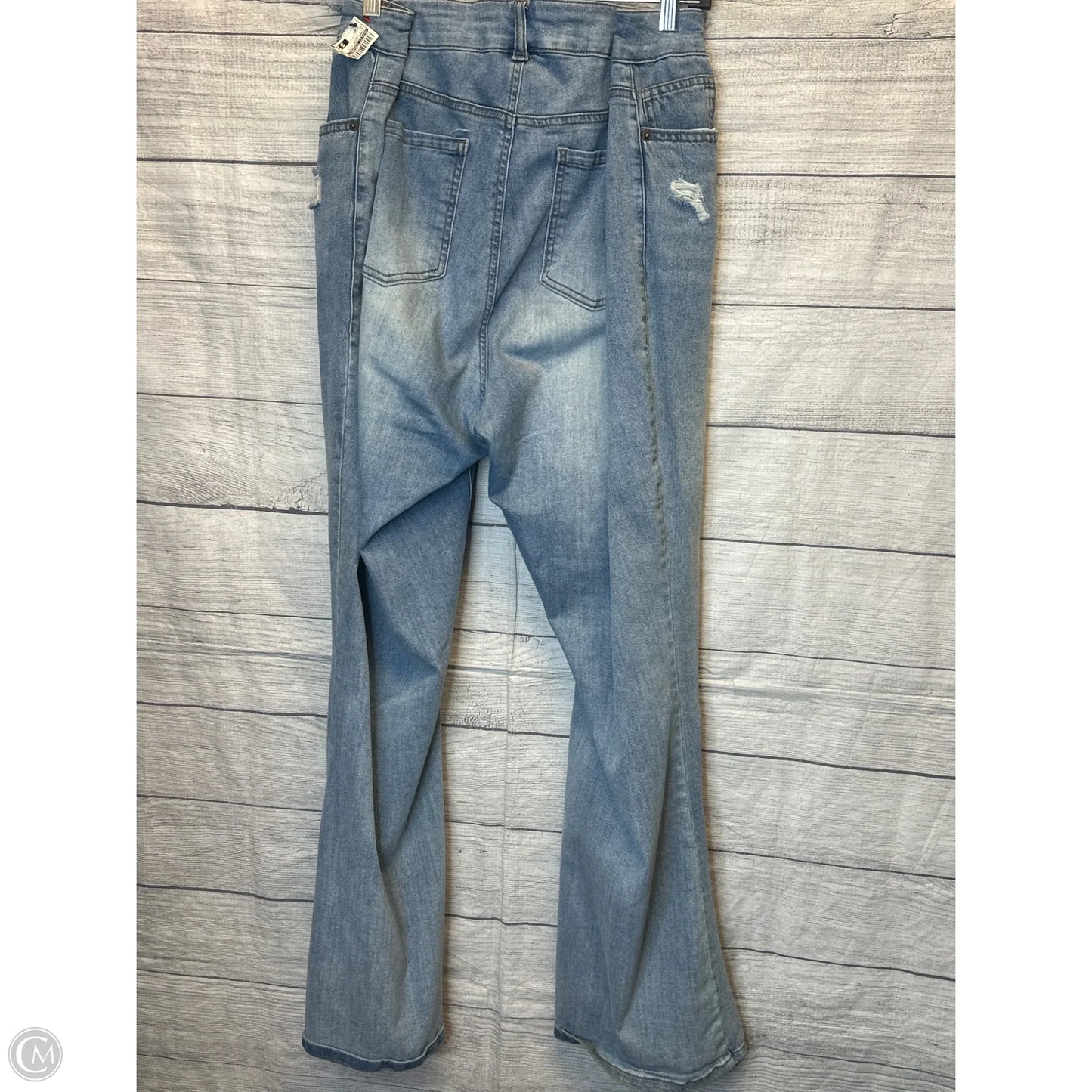 Jeans Wide Leg By Ashley Stewart In Blue Denim, Size: 20
