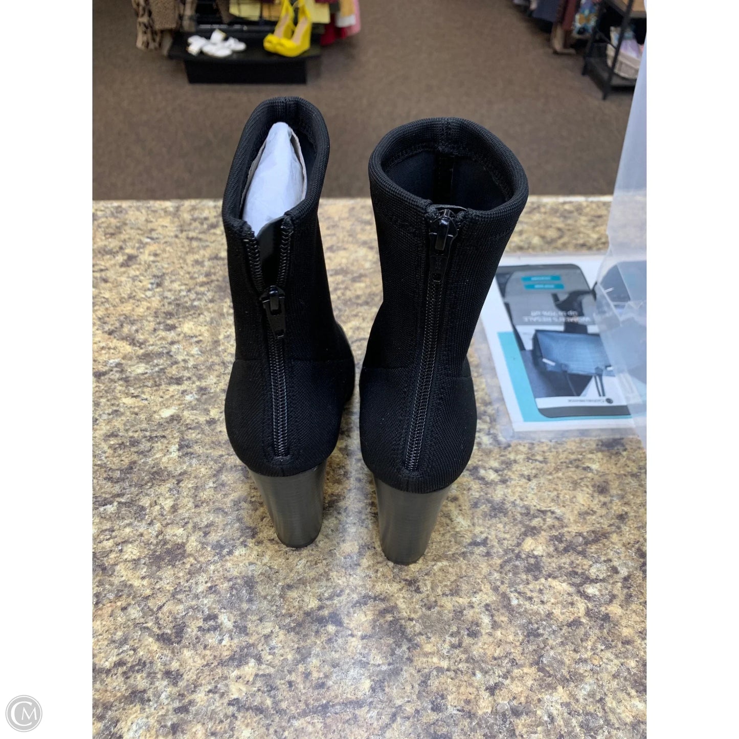 Boots Mid-calf Heels By Aldo In Black, Size: 8
