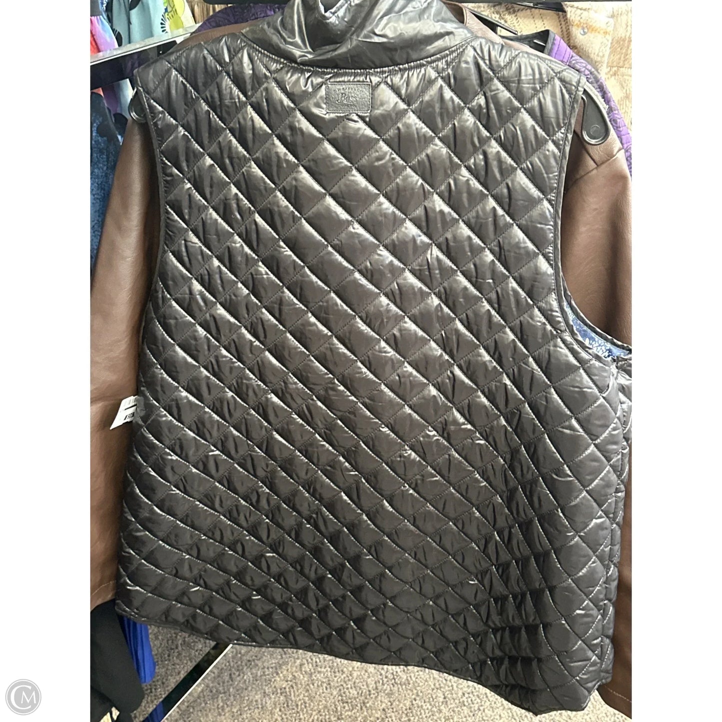 Vest Fleece By Bass In Black, Size: 2x