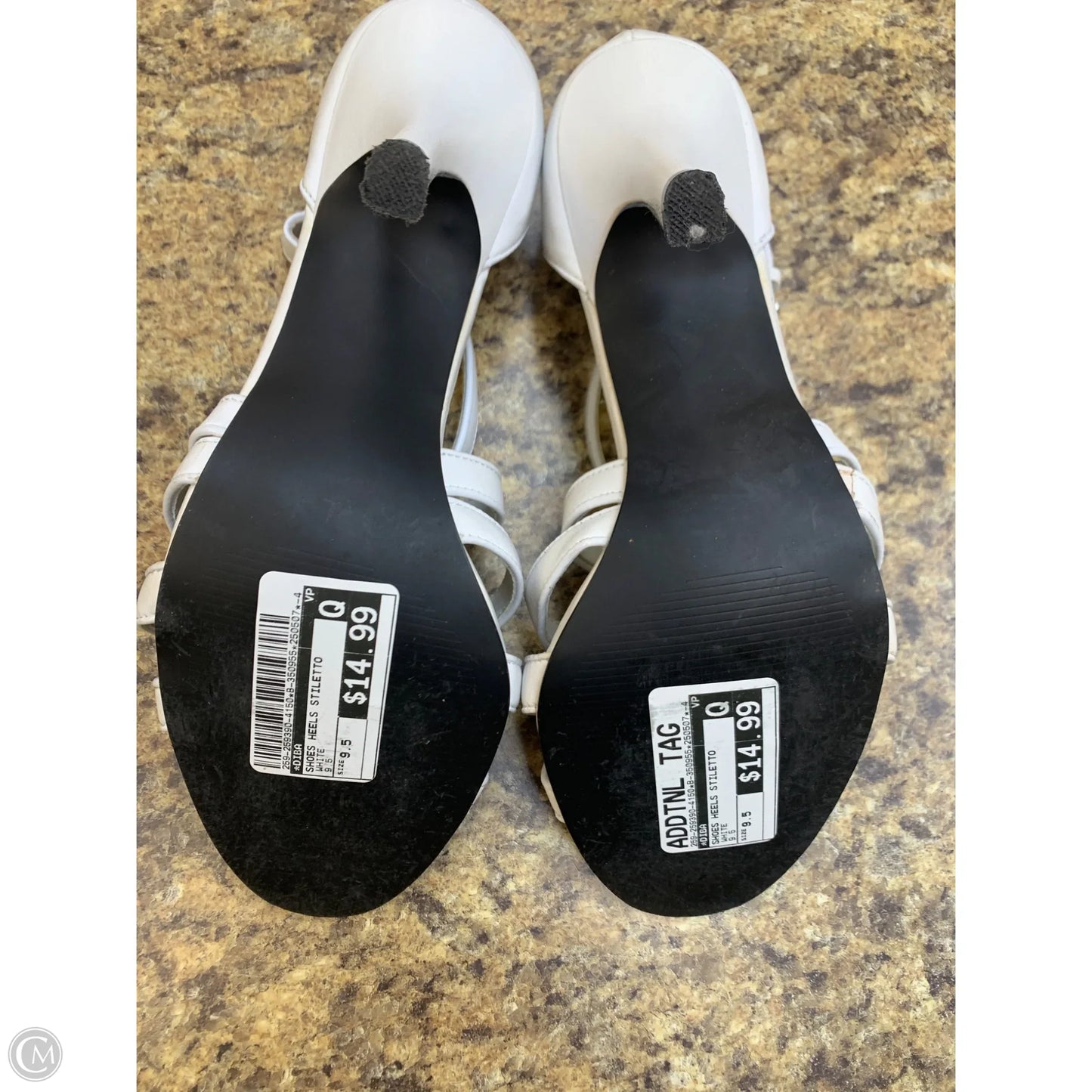 Shoes Heels Stiletto By Diba In White, Size: 9.5