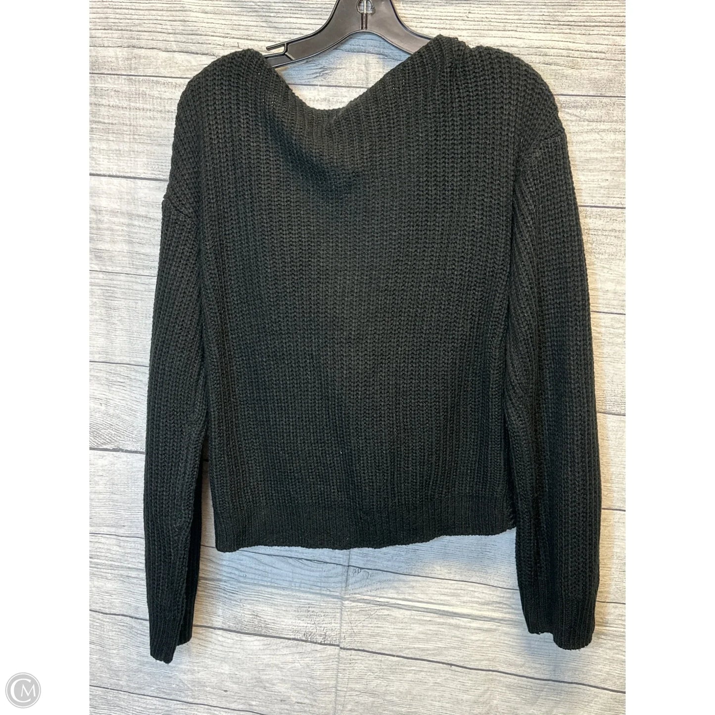 Sweater By Clothes Mentor In Black, Size: 12