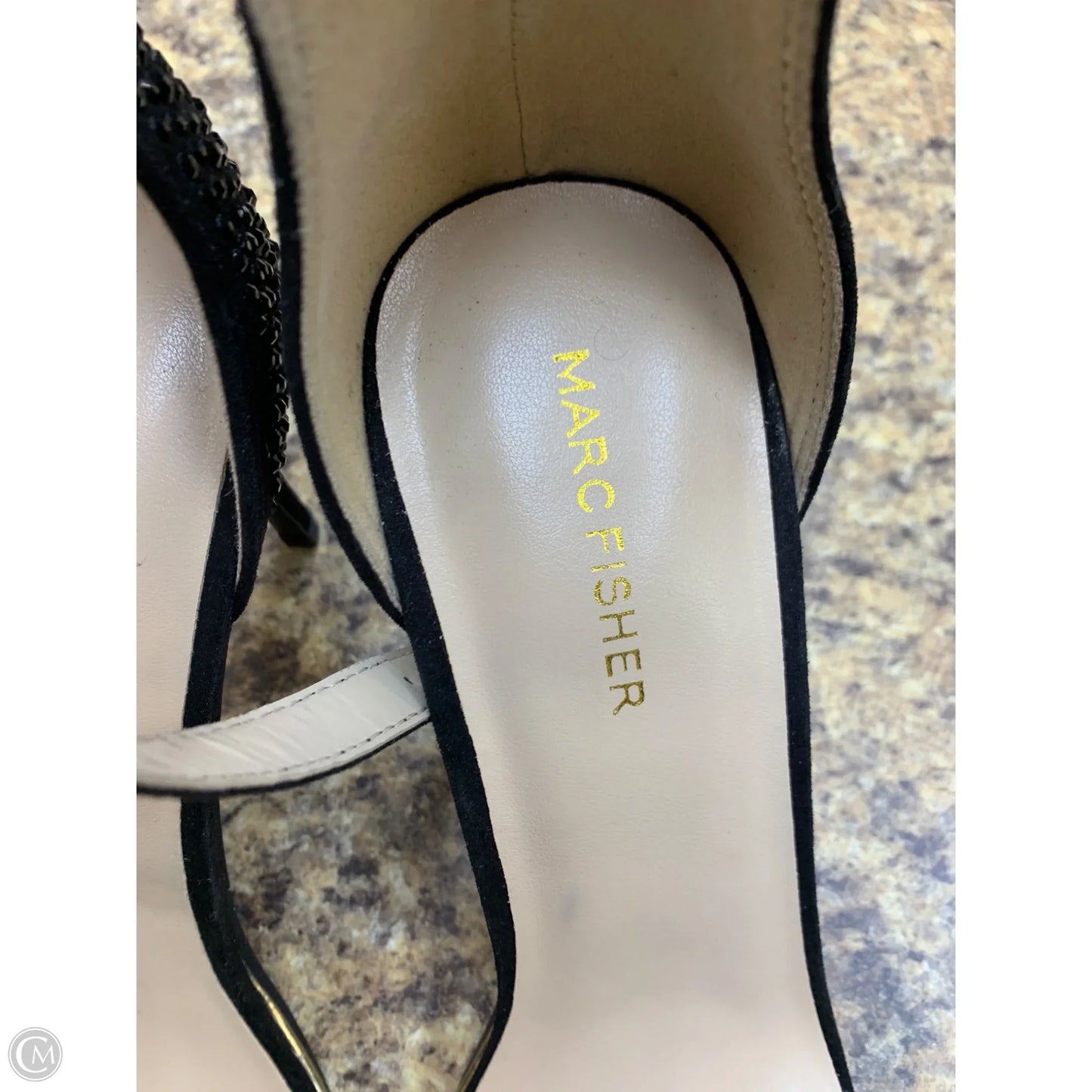 Shoes Heels Stiletto By Marc Fisher In Black, Size: 10