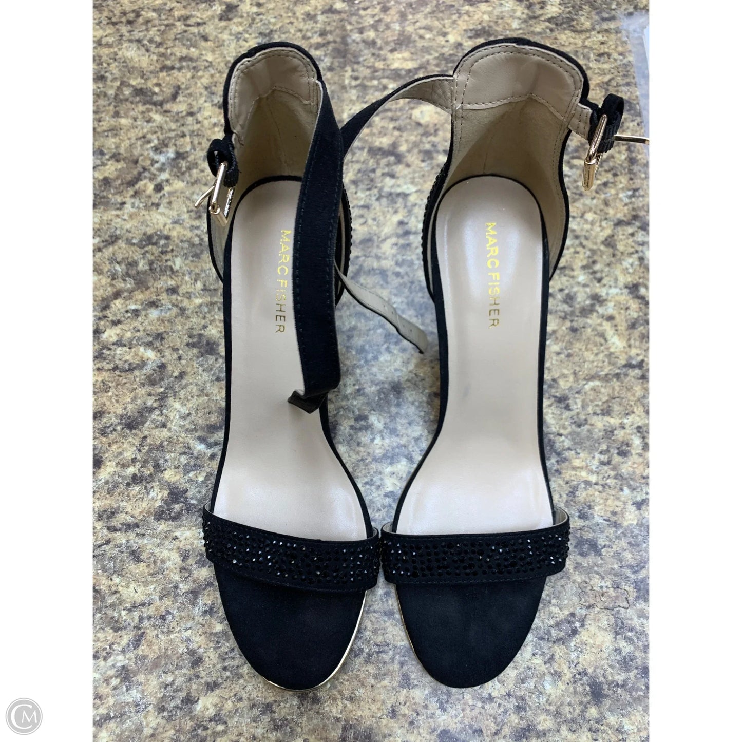 Shoes Heels Stiletto By Marc Fisher In Black, Size: 10