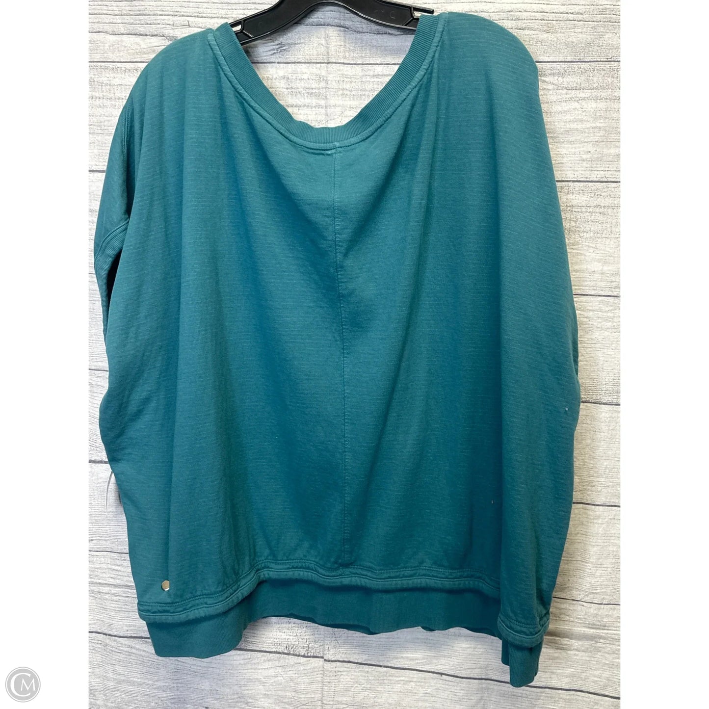Athletic Top Short Sleeve By Athleta In Aqua, Size: 2x