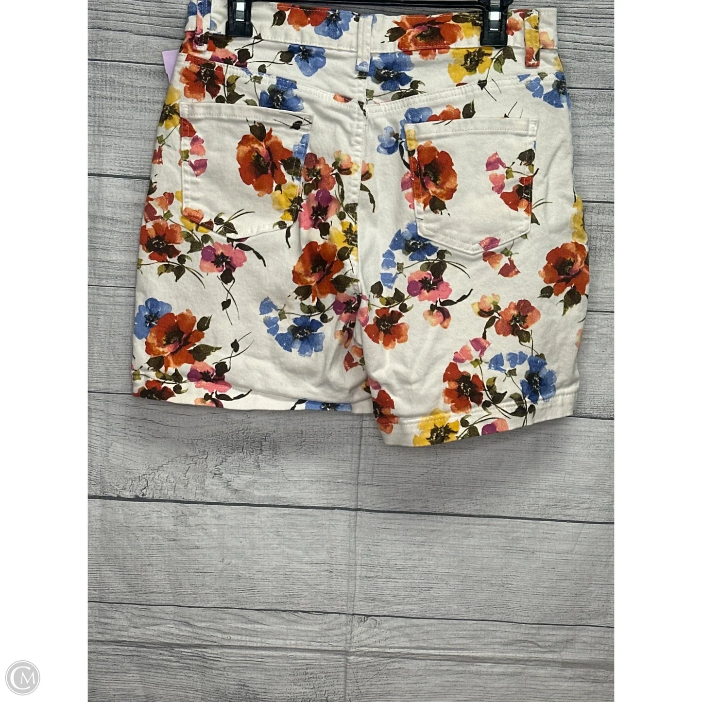Shorts By Gloria Vanderbilt In White, Size: 12