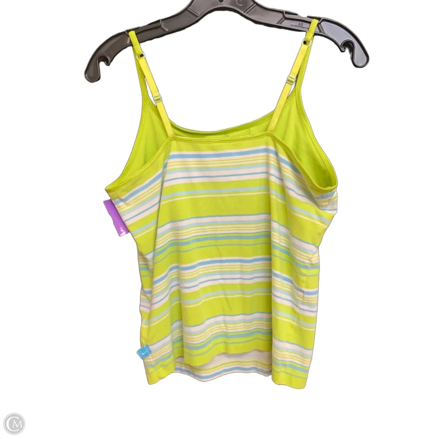 Top Sleeveless By Nike Apparel In Green, Size: Xl