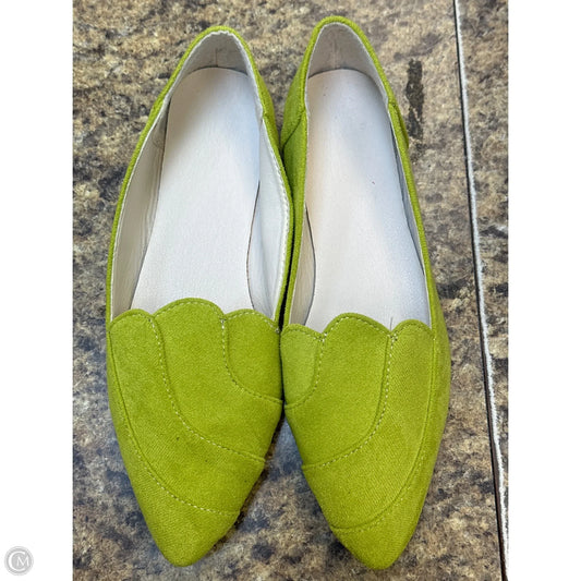 Shoes Flats By Cmf In Chartreuse, Size: 7