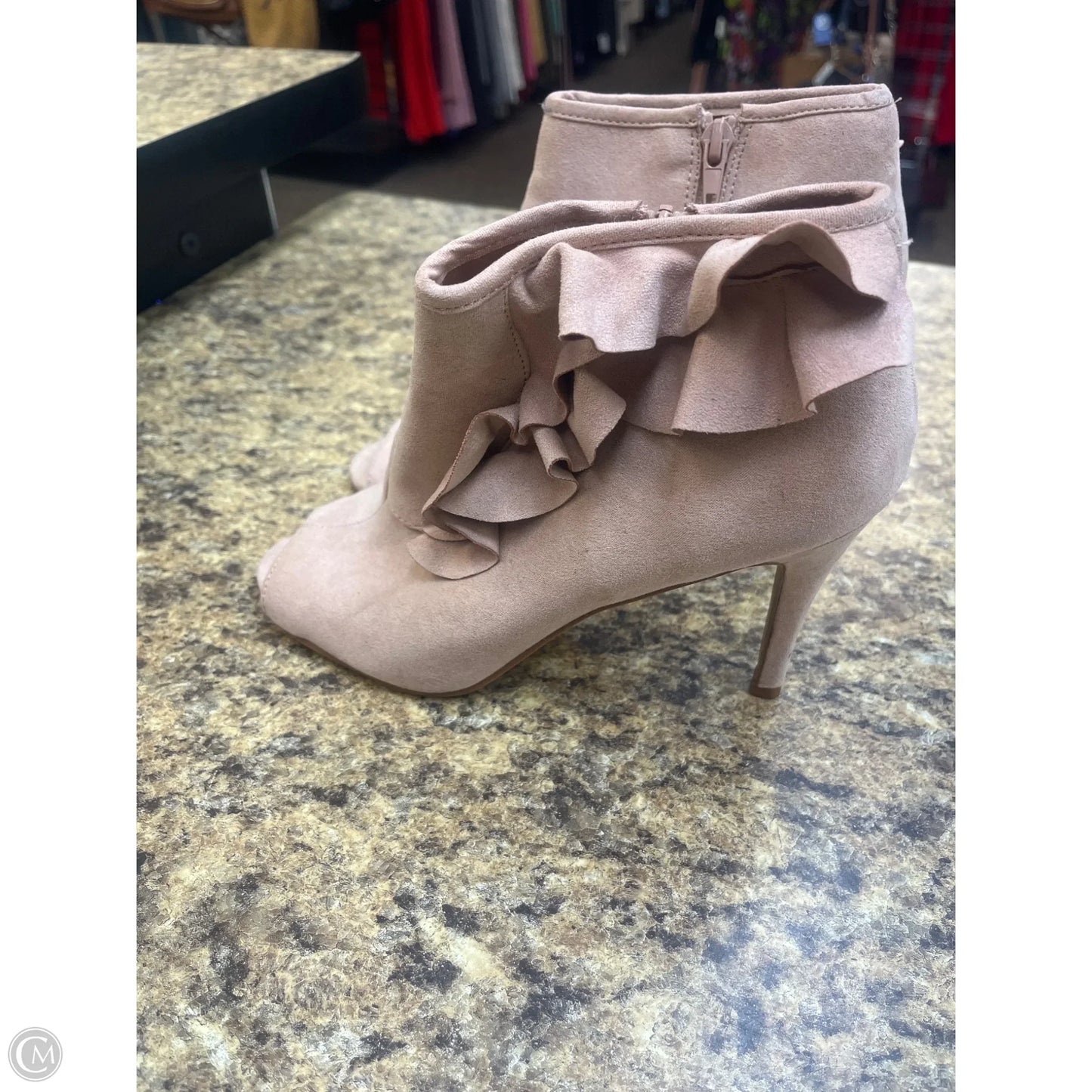 Shoes Heels Stiletto By Kaari Blue In Pink, Size: 8