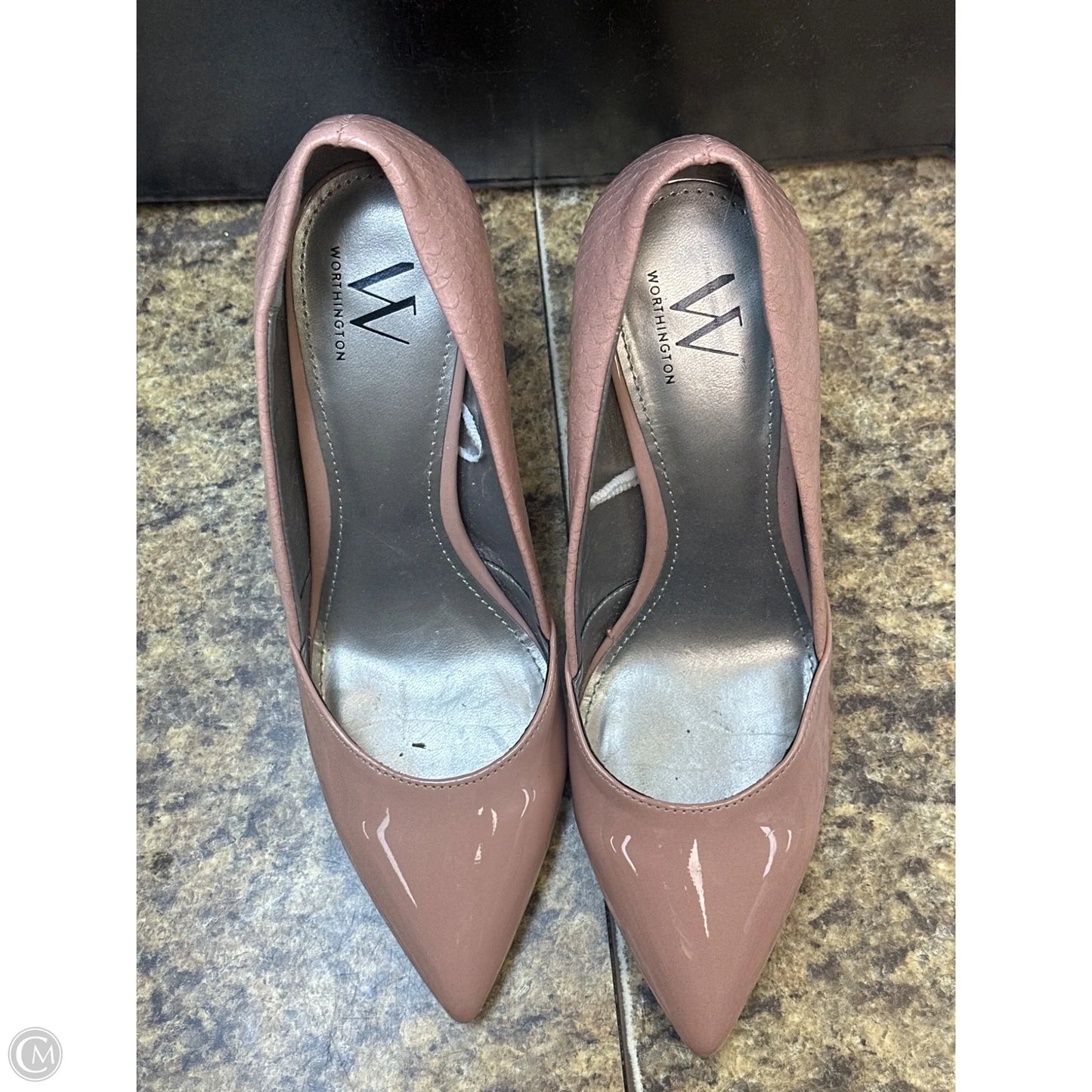 Shoes Heels Stiletto By Worthington In Pink, Size: 7.5