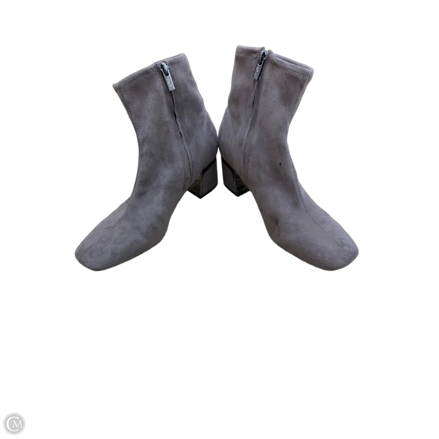 Boots Ankle Heels By Dkny In Mauve, Size: 7.5