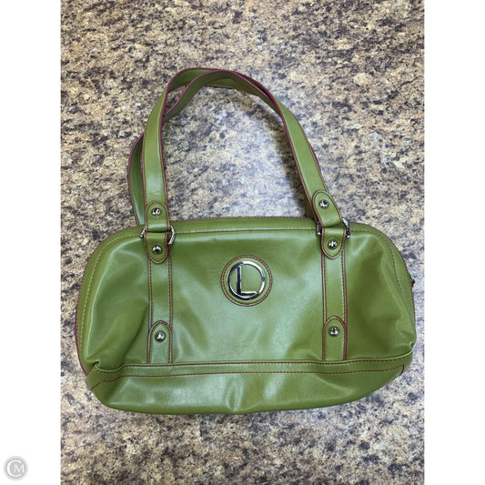 Handbag Leather By Nine West, Size: Medium