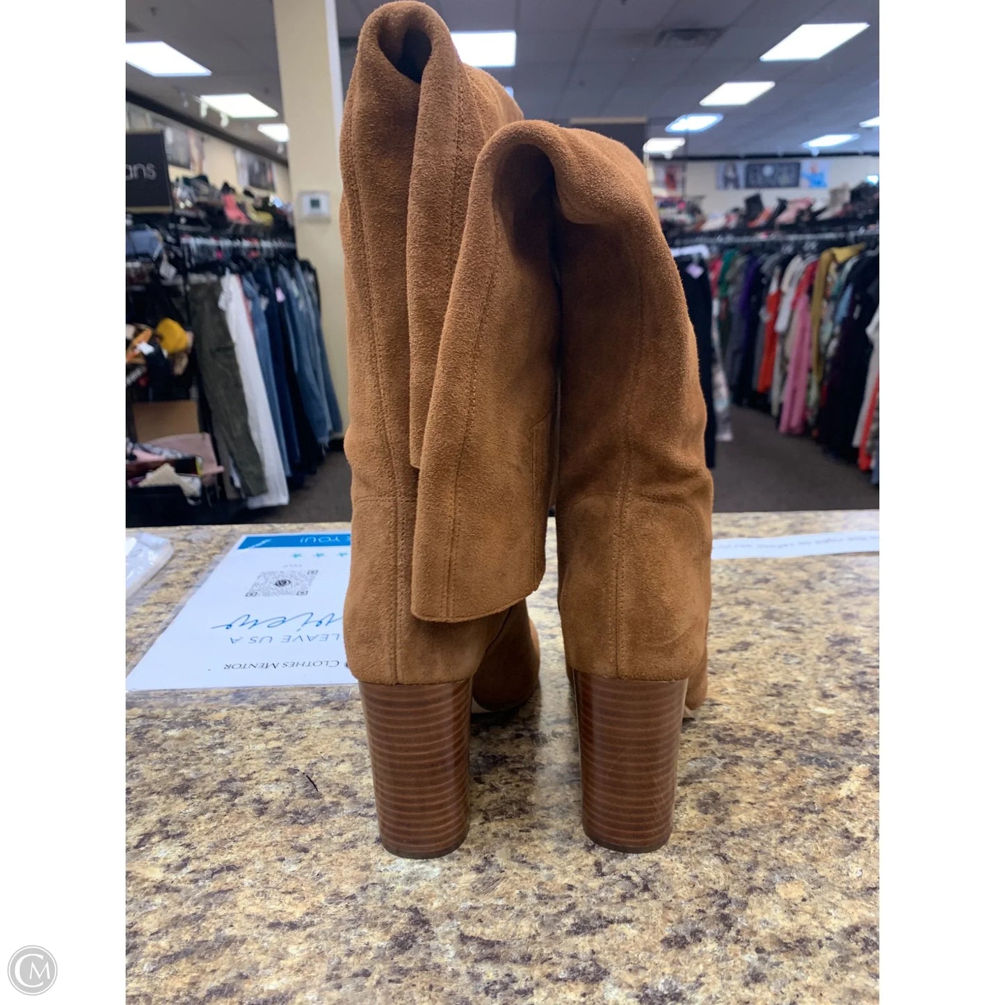 Boots Knee Heels By Michael By Michael Kors In Brown, Size: 7