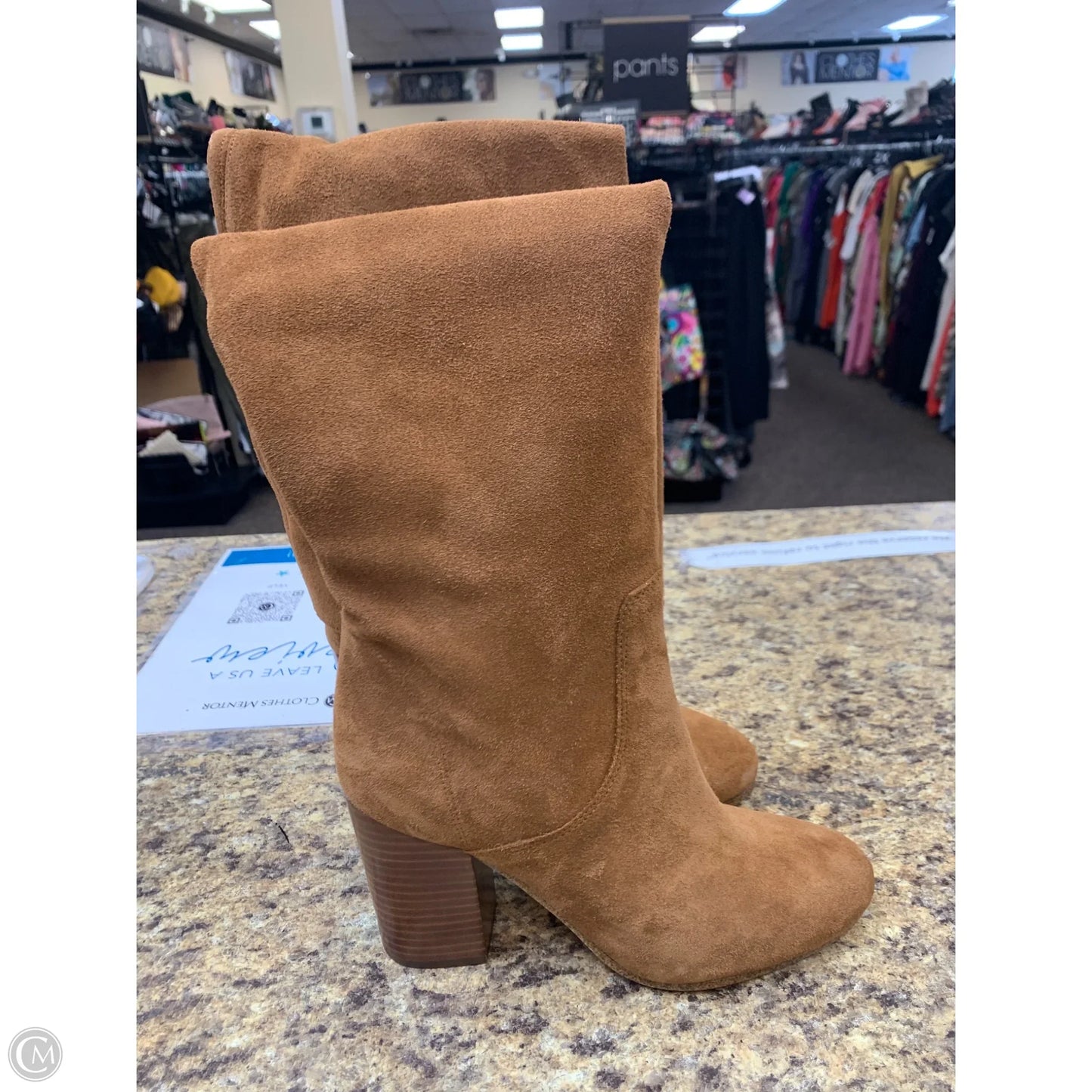 Boots Knee Heels By Michael By Michael Kors In Brown, Size: 7