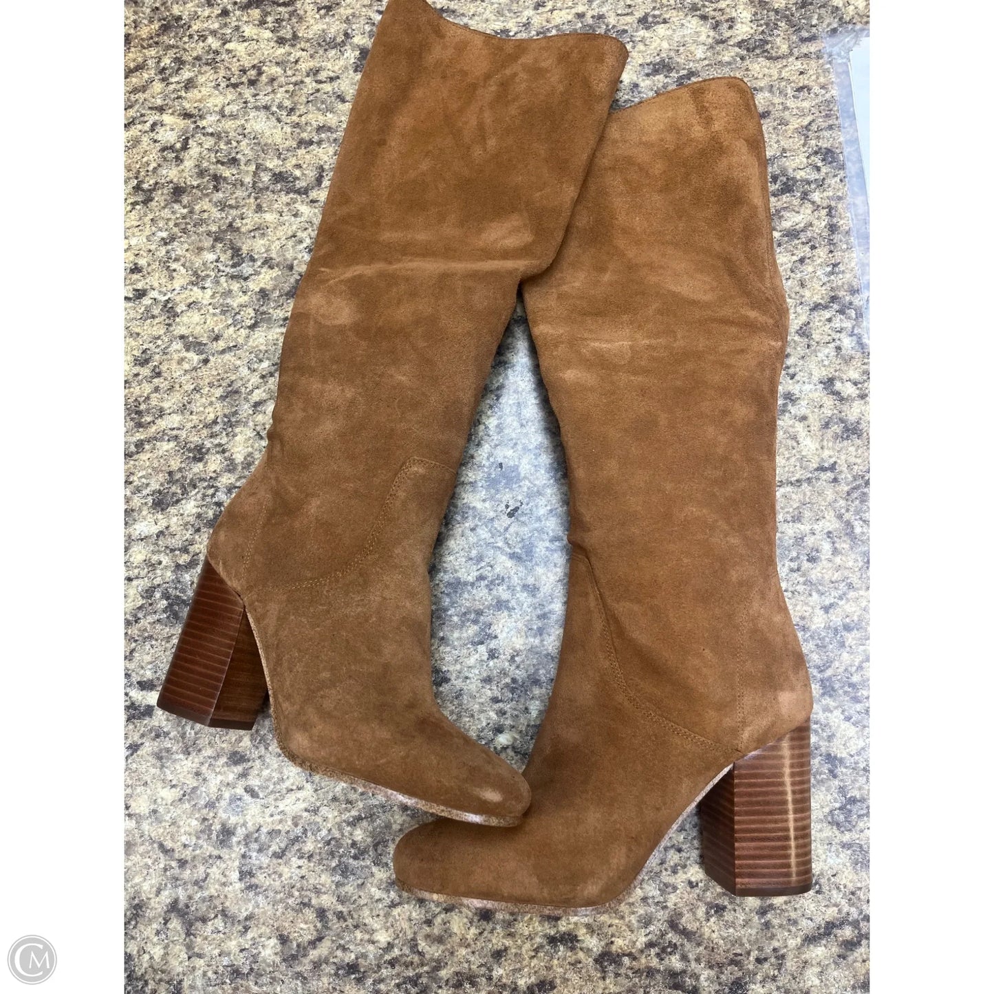 Boots Knee Heels By Michael By Michael Kors In Brown, Size: 7