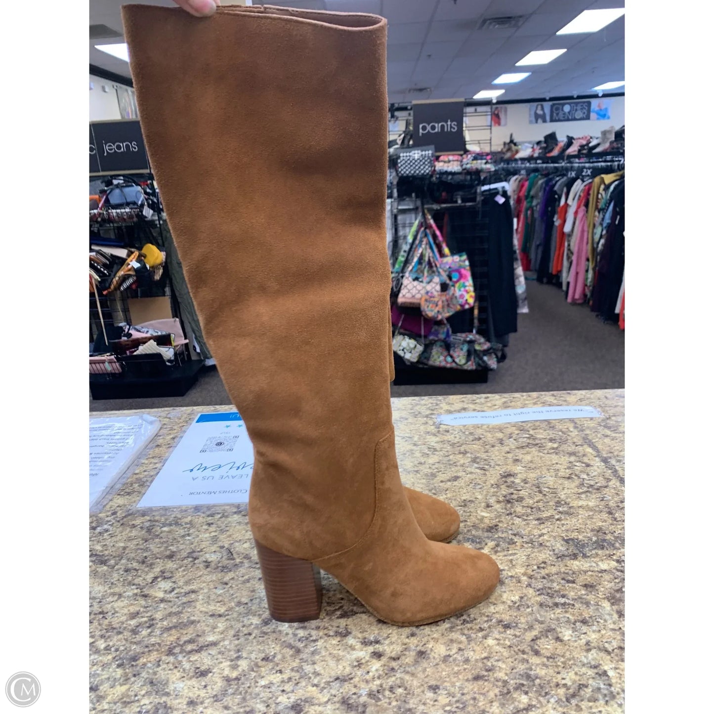Boots Knee Heels By Michael By Michael Kors In Brown, Size: 7
