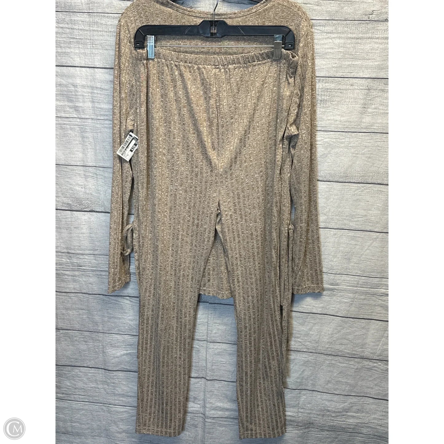 Lounge Set Pants By Forever 21 In Brown, Size: Xl
