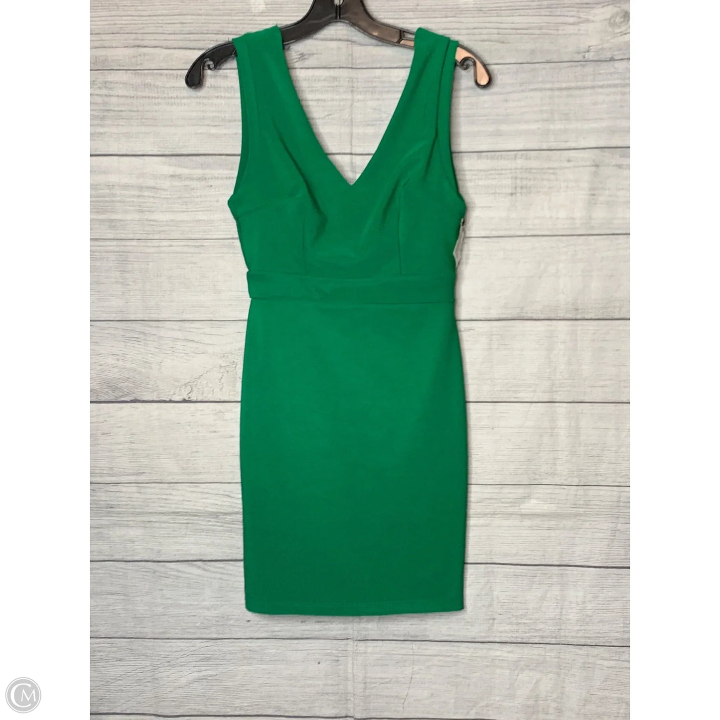 Dress Casual Midi By Forever 21 In Green, Size: S