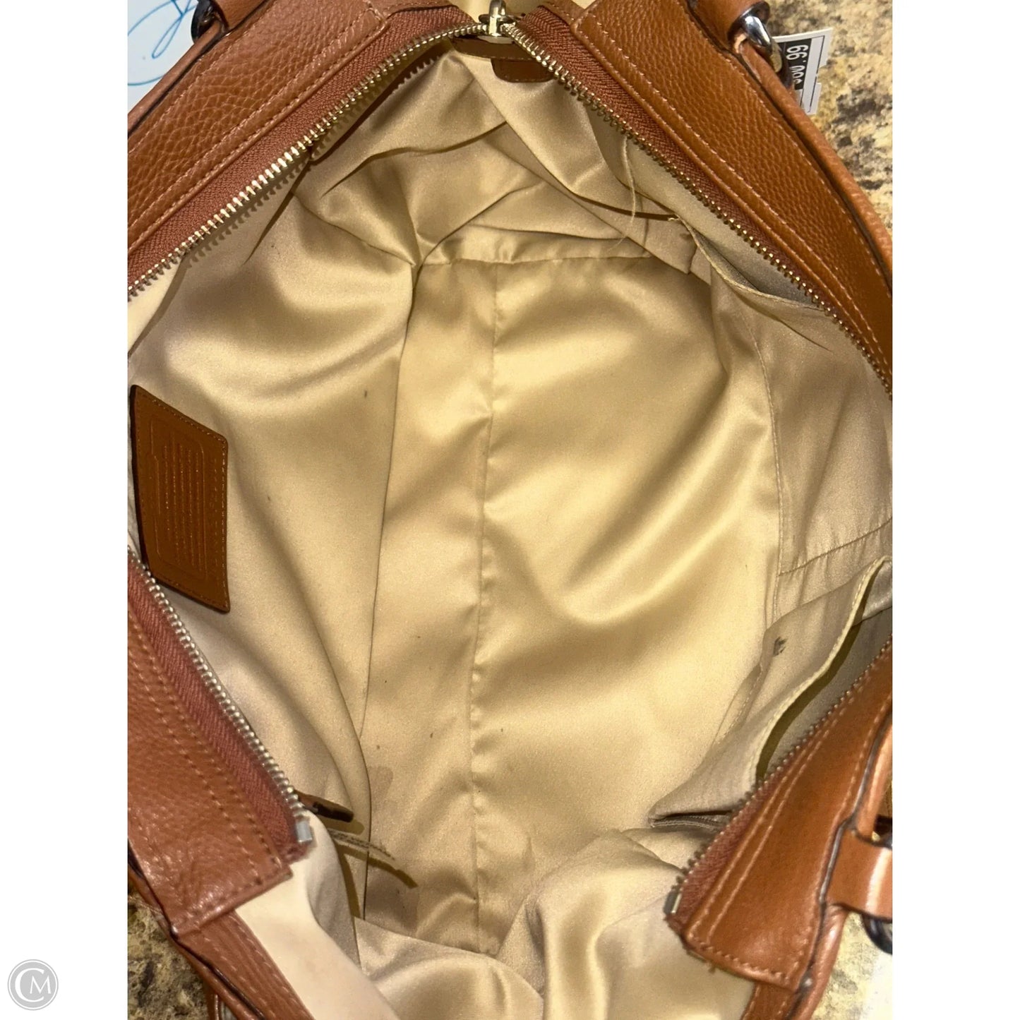 Handbag Designer By Coach, Size: Medium