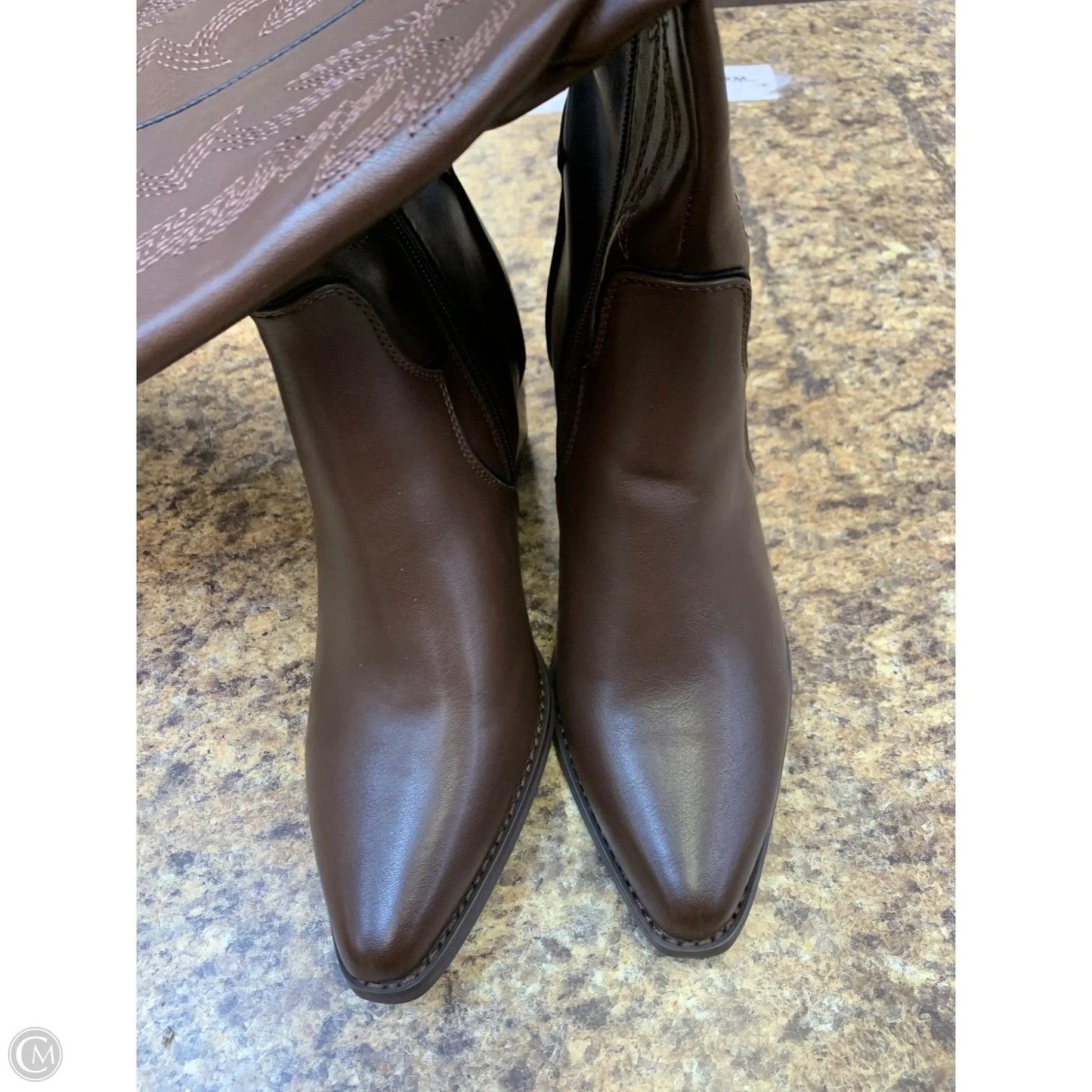 Boots Western By Dream Pairs In Brown, Size: 8.5