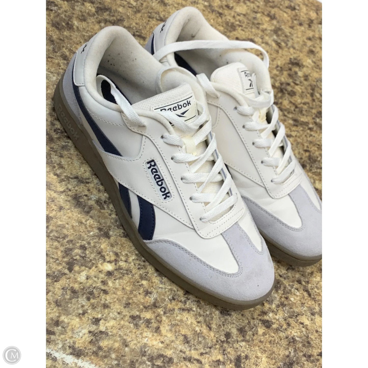 Shoes Athletic By Reebok In Cream, Size: 10.5