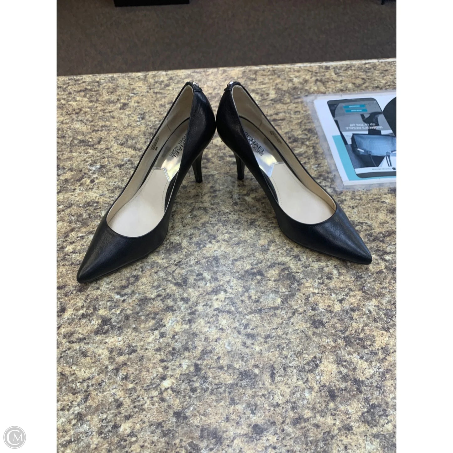 Shoes Heels Kitten By Michael By Michael Kors In Black, Size: 8