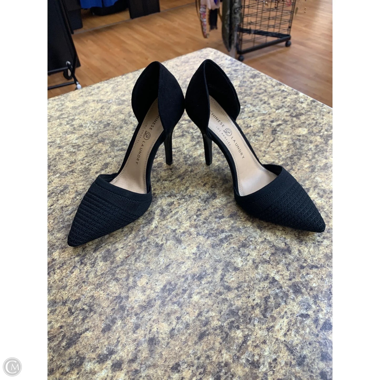 Shoes Heels Stiletto By Chinese Laundry In Black, Size: 7.5