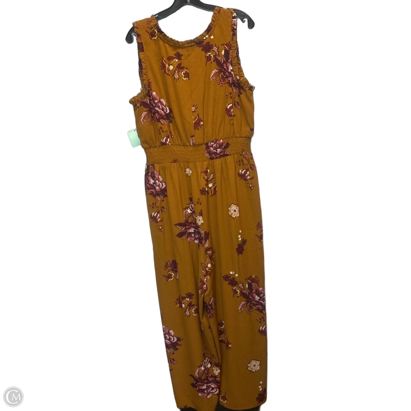 Jumpsuit By Xhilaration In Floral Print, Size: L