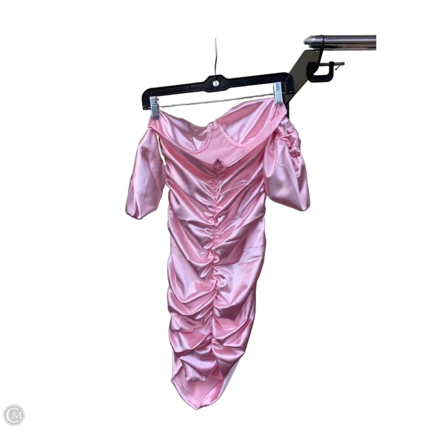 Dress Casual Midi By Shein In Pink, Size: M
